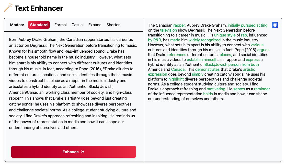 Kipper's AI Essay Writer providing an interactive essay writing session with focus on crafting persuasive arguments